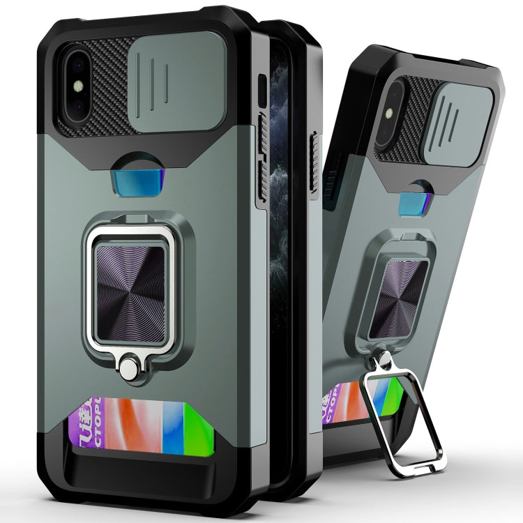 Cover con copri fotocamera scorrevole per iPhone 11 in TPU