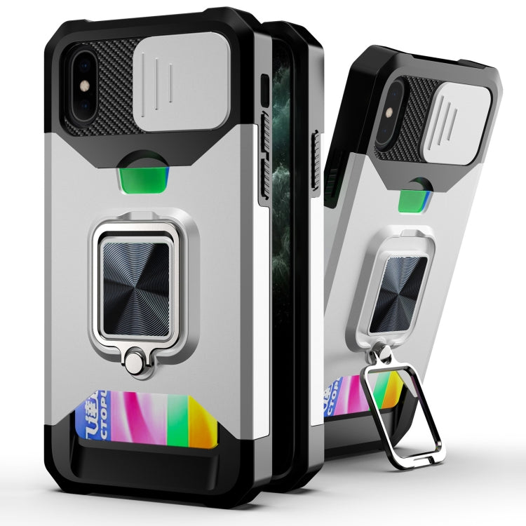 Cover con copri fotocamera scorrevole per iPhone 11 in TPU