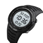 SKMEI 1632 Dual Time Display Orologio elettronico luminoso, supporto sveglia