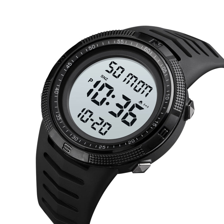 SKMEI 1632 Dual Time Display Orologio elettronico luminoso, supporto sveglia