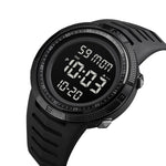 SKMEI 1632 Dual Time Display Orologio elettronico luminoso, supporto sveglia