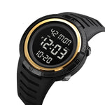 SKMEI 1632 Dual Time Display Orologio elettronico luminoso, supporto sveglia