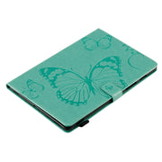 Custodia a libro in pelle PU con motivo farfalla per iPad
