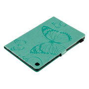Custodia a libro in pelle PU con motivo farfalla per iPad