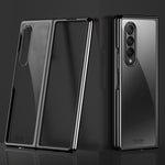 Custodia protettiva antiurto per PC con placcatura Symphony, For Samsung Galaxy Z Fold3 5G