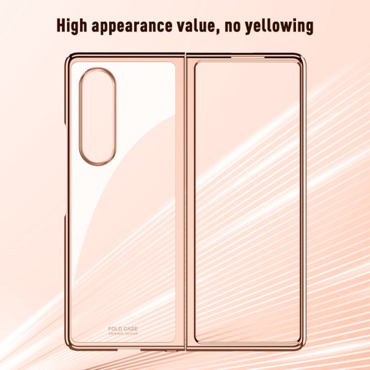 Custodia protettiva antiurto per PC con placcatura Symphony, For Samsung Galaxy Z Fold3 5G