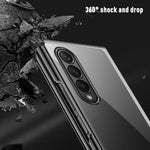 Custodia protettiva antiurto per PC con placcatura Symphony, For Samsung Galaxy Z Fold3 5G