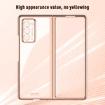 Custodia protettiva antiurto per PC con placcatura Symphony, For Samsung Galaxy Z Fold2 5G