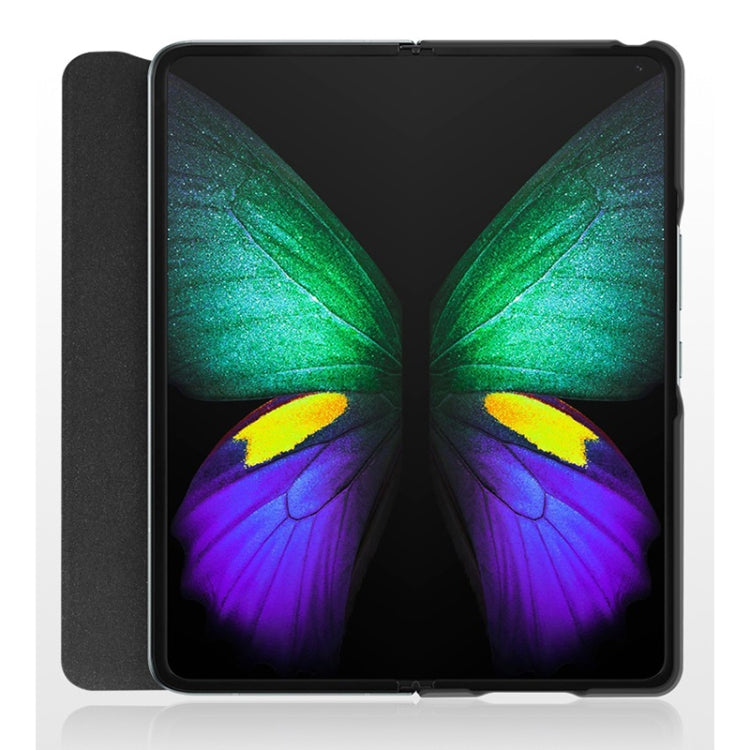 Custodia in pelle di giunzione pieghevole antiurto in pelle bovina, For Samsung Galaxy Z Fold3 5G