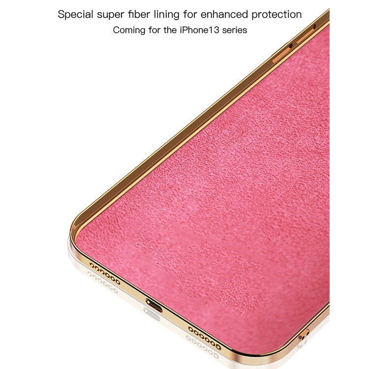 Custodia silicone 6D con anello per iPhone 13 Pro Max