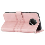 Custodia portafoglio in pelle PU e TPU per Xiaomi Redmi Note 10 5