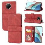 Custodia portafoglio in pelle PU e TPU per Xiaomi Redmi Note 10 5