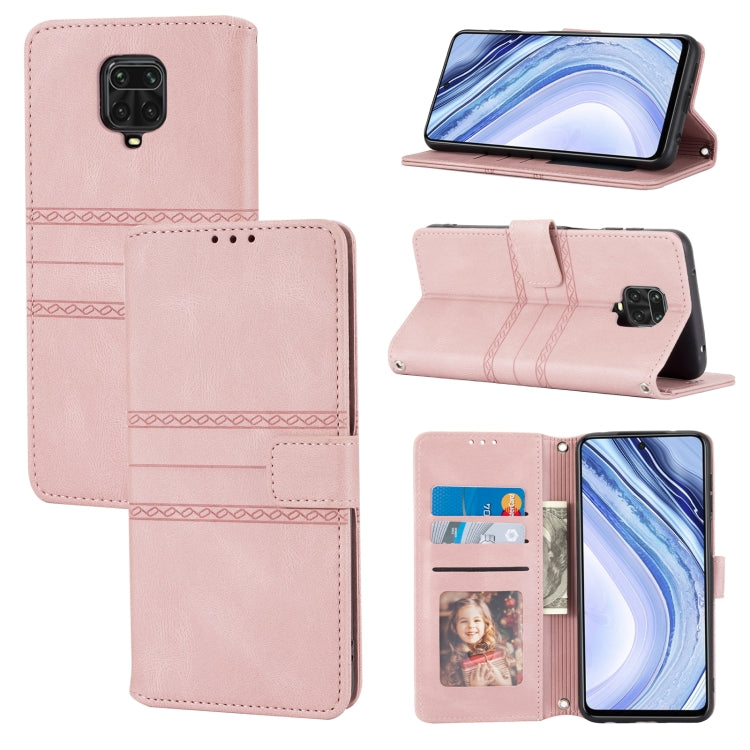 Custodia portafoglio in pelle PU e TPU per Xiaomi Redmi Note 10 5