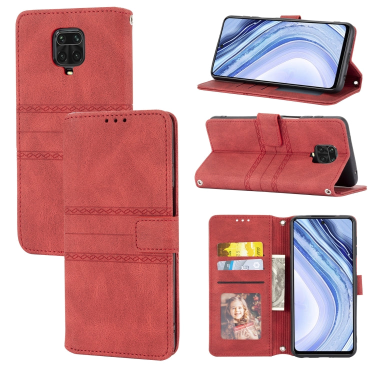 Custodia portafoglio in pelle PU e TPU per Xiaomi Redmi Note 10 5