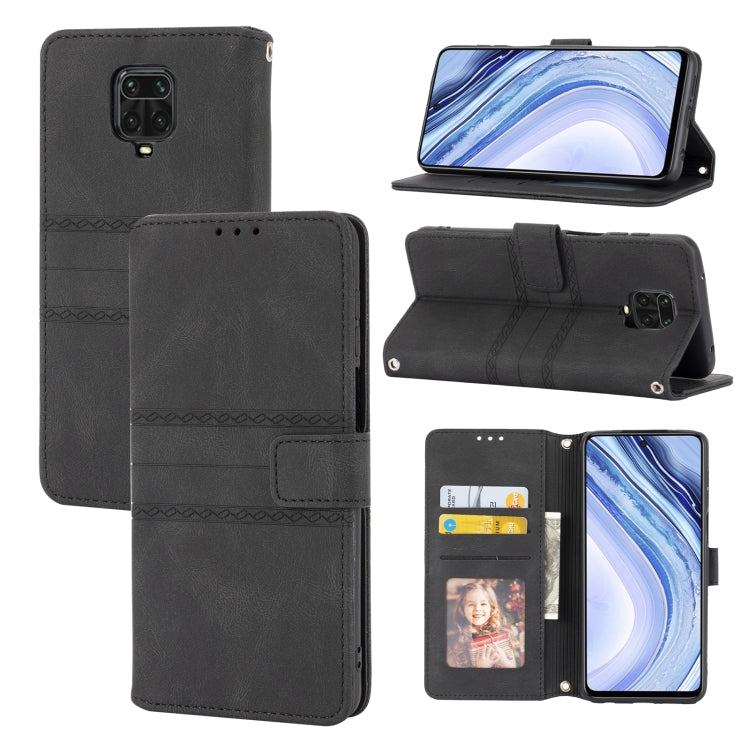 Custodia portafoglio in pelle PU e TPU per Xiaomi Redmi Note 10 5