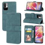 Custodia portafoglio in pelle PU e TPU per Xiaomi Redmi Note 10 5