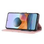 Custodia portafoglio in pelle PU e TPU per Xiaomi Redmi Note 10 P