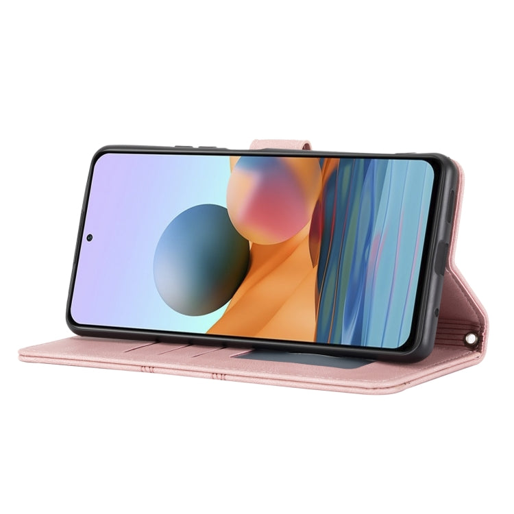 Custodia portafoglio in pelle PU e TPU per Xiaomi Redmi Note 10 P