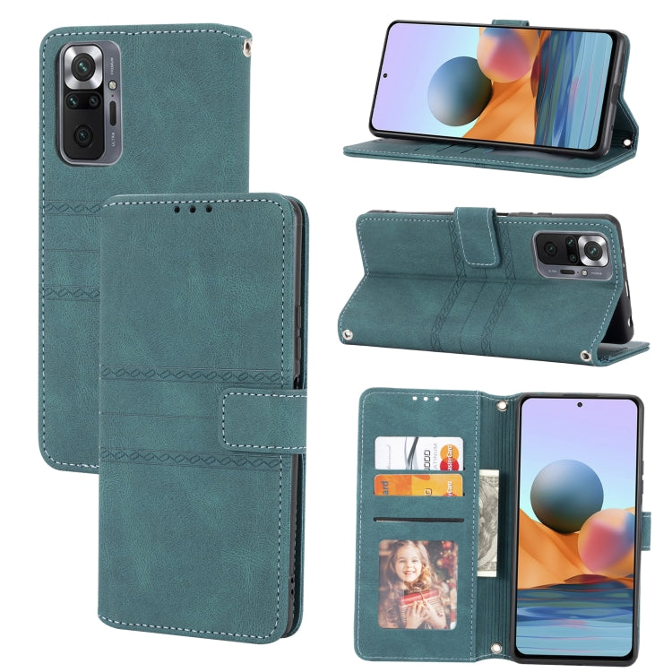 Custodia portafoglio in pelle PU e TPU per Xiaomi Redmi Note 10 P