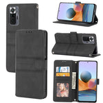 Custodia portafoglio in pelle PU e TPU per Xiaomi Redmi Note 10 P