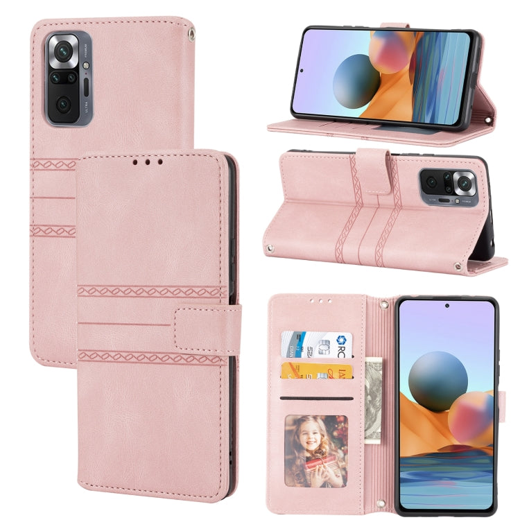 Custodia portafoglio in pelle PU e TPU per Xiaomi Redmi Note 10 P