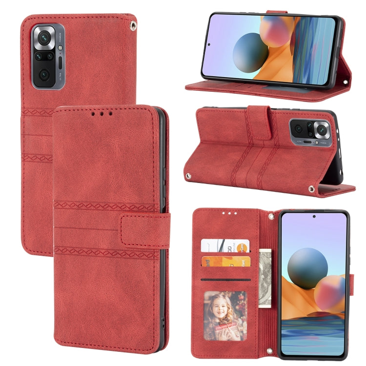 Custodia portafoglio in pelle PU e TPU per Xiaomi Redmi Note 10 P