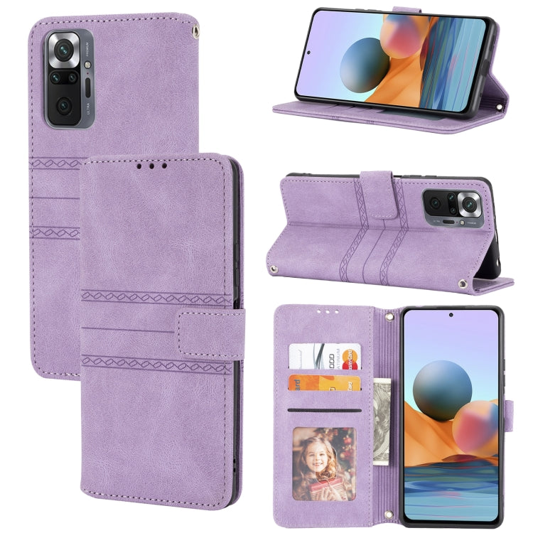 Custodia portafoglio in pelle PU e TPU per Xiaomi Redmi Note 10 P