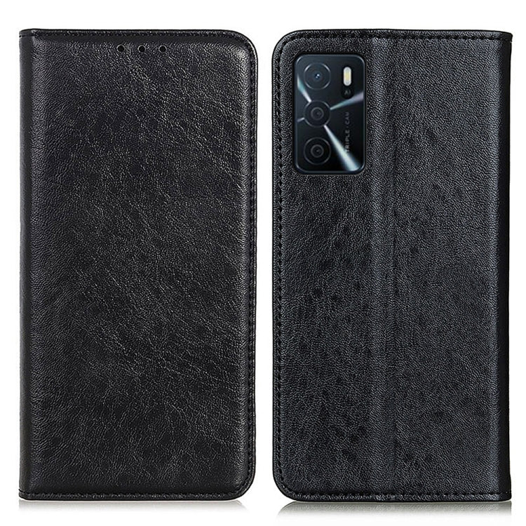 Custodia in pelle a vibrazione orizzontale con struttura magnetica Crazy Horse con supporto, slot per carte e portafoglio, For Motorola Edge 20, For OPPO A16