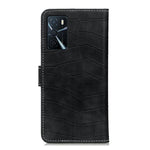 Custodia in pelle a vibrazione orizzontale con struttura in coccodrillo magnetica con supporto, slot per carte e portafoglio, For Motorola Edge 20, For OPPO A16