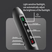 Repellente per cani ad ultrasuoni Tsattine N10 con display LED e torcia elettrica, N10