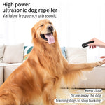 Repellente ad ultrasuoni per cani Tsattine N10 con torcia