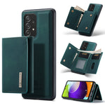 DG.MING M1 Series 3-Fold Multi Card Wallet + Cover posteriore magnetica Custodia antiurto con funzione di supporto, For Samsung Galaxy A02s, For Samsung Galaxy A32 5G, For Samsung Galaxy A42 5G, For Samsung Galaxy A52 5G / 4G                           ...