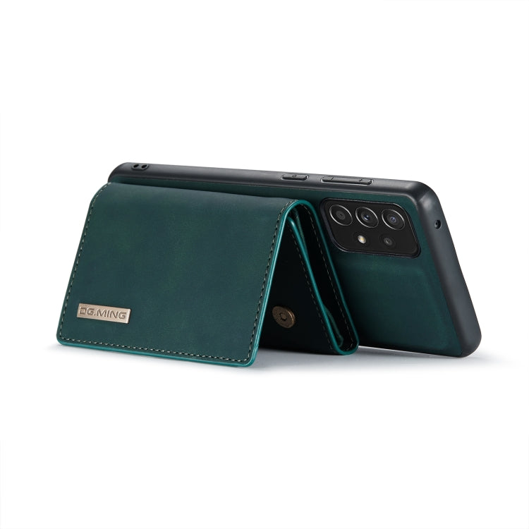 DG.MING M1 Series 3-Fold Multi Card Wallet + Cover posteriore magnetica Custodia antiurto con funzione di supporto, For Samsung Galaxy A02s, For Samsung Galaxy A32 5G, For Samsung Galaxy A42 5G, For Samsung Galaxy A52 5G / 4G                           ...