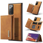 DG.MING M1 Series 3-Fold Multi Card Wallet + Cover posteriore magnetica Custodia antiurto con funzione di supporto, For Samsung Galaxy A02s, For Samsung Galaxy A32 5G, For Samsung Galaxy A42 5G, For Samsung Galaxy A52 5G / 4G                           ...