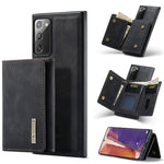 DG.MING M1 Series 3-Fold Multi Card Wallet + Cover posteriore magnetica Custodia antiurto con funzione di supporto, For Samsung Galaxy A02s, For Samsung Galaxy A32 5G, For Samsung Galaxy A42 5G, For Samsung Galaxy A52 5G / 4G                           ...