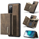 DG.MING M1 Series 3-Fold Multi Card Wallet + Cover posteriore magnetica Custodia antiurto con funzione di supporto, For Samsung Galaxy A02s, For Samsung Galaxy A32 5G, For Samsung Galaxy A42 5G, For Samsung Galaxy A52 5G / 4G                           ...