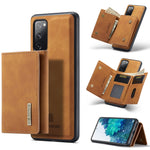 DG.MING M1 Series 3-Fold Multi Card Wallet + Cover posteriore magnetica Custodia antiurto con funzione di supporto, For Samsung Galaxy A02s, For Samsung Galaxy A32 5G, For Samsung Galaxy A42 5G, For Samsung Galaxy A52 5G / 4G                           ...