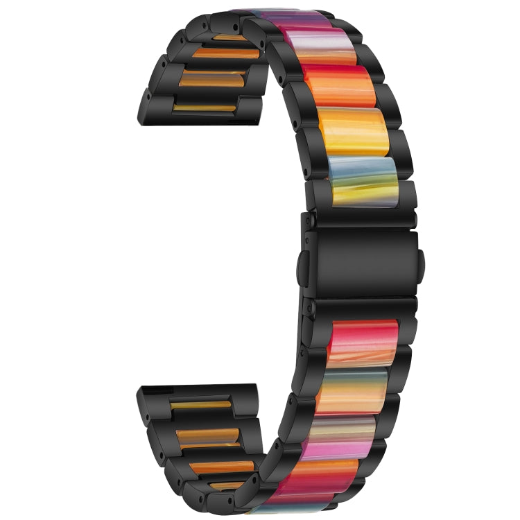 Cinturino di ricambio per cinturino in acciaio + resina a tre sfere, For Samsung Smart Watch 20mm