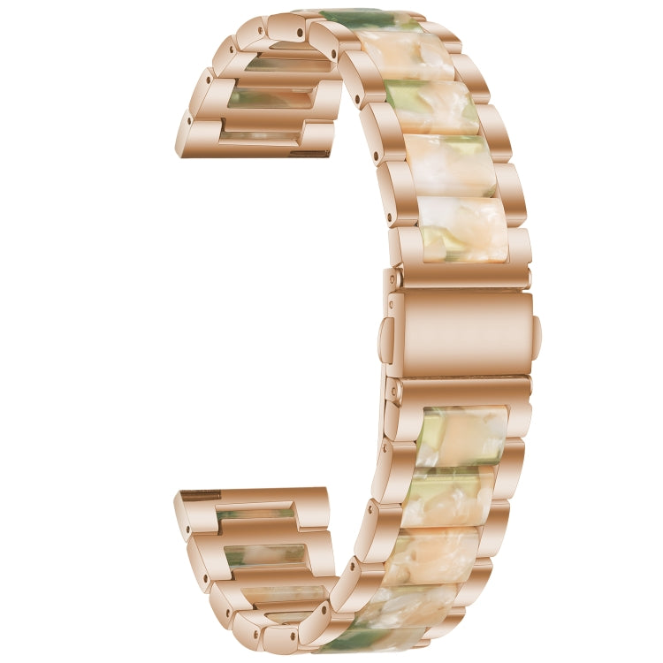 Cinturino di ricambio per cinturino in acciaio + resina a tre sfere, For Samsung Smart Watch 20mm