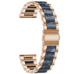 Cinturino di ricambio per cinturino in acciaio + resina a tre sfere, For Samsung Smart Watch 20mm