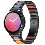 Cinturino di ricambio per cinturino in acciaio + resina a tre sfere, For Samsung Smart Watch 22mm