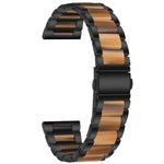 Cinturino di ricambio per cinturino in acciaio + resina a tre sfere, For Samsung Smart Watch 22mm