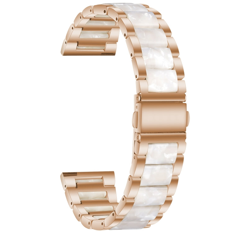 Cinturino di ricambio per cinturino in acciaio + resina a tre sfere, For Samsung Smart Watch 22mm