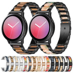 Cinturino di ricambio per cinturino in acciaio + resina a tre sfere, For Samsung Smart Watch 22mm