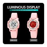 SKMEI 1721 Orologio digitale LED con cinturino in silicone