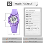 SKMEI 1721 Orologio digitale LED con cinturino in silicone