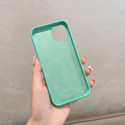 Custodia protettiva in silicone con trama a spina di pesce, For iPhone 11, For iPhone 12, For iPhone 12 Pro, For iPhone 12 Pro Max
