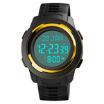 SKMEI 1729 Qibla Calendar Timing Orologio elettronico luminoso con display digitale a LED multifunzionale