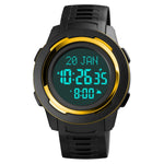 SKMEI 1729 Qibla Calendar Timing Orologio elettronico luminoso con display digitale a LED multifunzionale