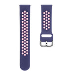 Per Galaxy Watch 46 / S3 / Huawei Watch GT 1/2 22mm Smart Watch cinturino da polso in silicone a doppio colore cinturino, L, S